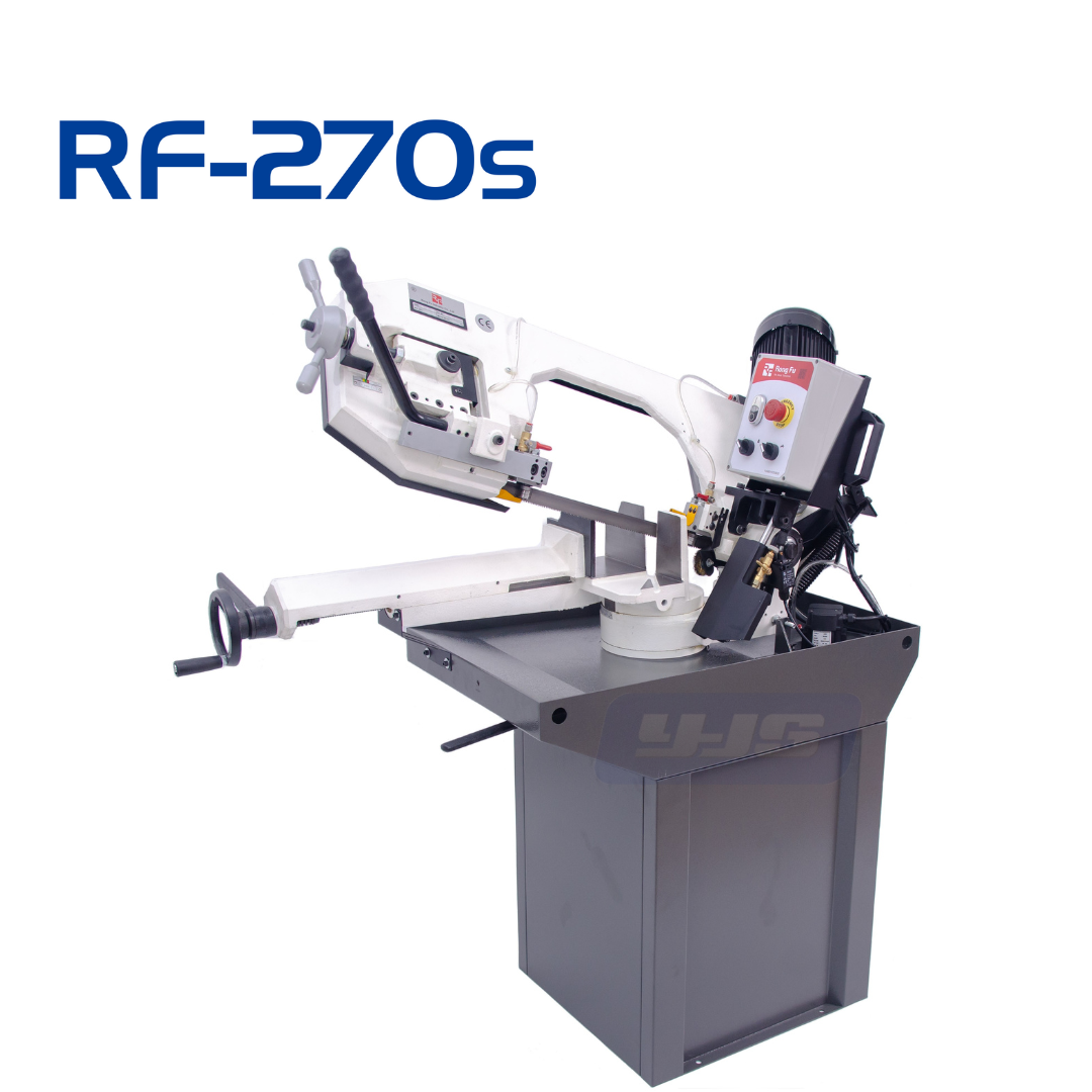 RF-270s鋸弓旋轉式帶鋸機– 永裕勝機械有限公司